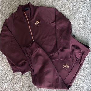 Purple Nike Sportswear Air N98 TrackSuit!